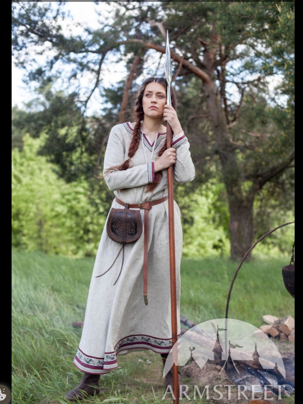 Armstreet Eldys the Shieldmaiden Long Tunic Dress